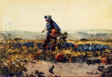 ファーマーズ・ボーイのために 古い英国の歌 リアリズム画家 ウィンスロー・ホーマー Oil Paintings
